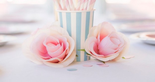 Straws + Decor from a Silhouette Princess Party via Kara's Party Ideas | KarasPartyIdeas.com (2)