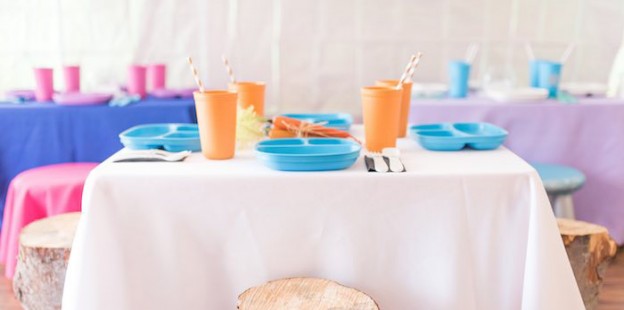 Olaf Inspired Dining Table from a Frozen Inspired Winter Wonderland Party via Kara's Party Ideas! KarasPartyIdeas.com (2)