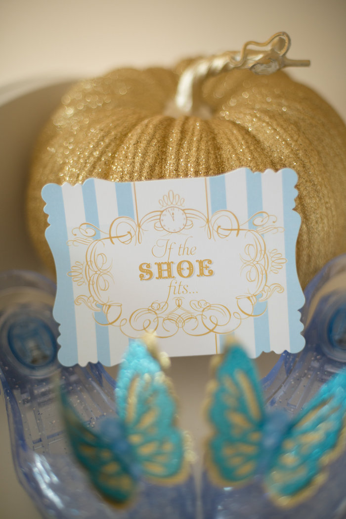 Kara's Party Ideas Pink & Blue Princess Cinderella Birthday Party ...