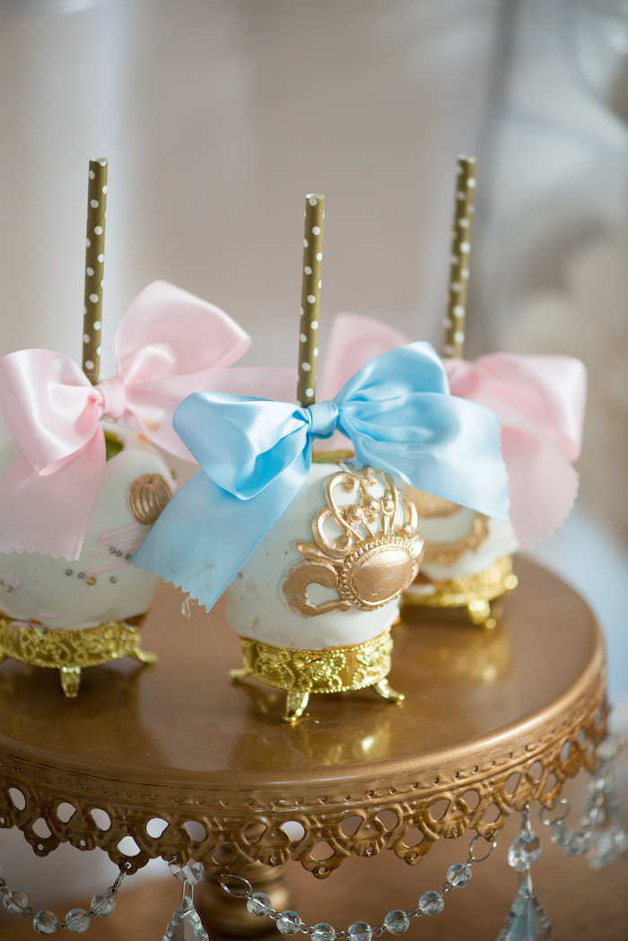 Kara's Party Ideas Pink & Blue Princess Cinderella Birthday Party ...