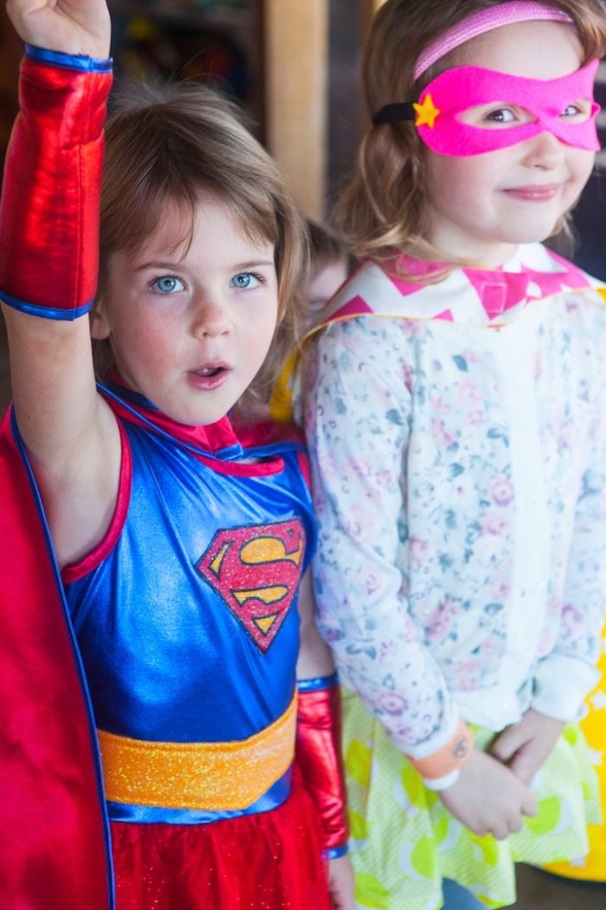 Kara's Party Ideas Girly Girl Superhero Birthday Party | Kara's Party Ideas