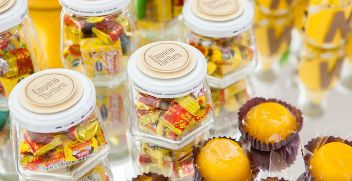 Favor Jars from a Modern Supermarket Inspired Birthday Party via Kara's Party Ideas KarasPartyIdeas.com (1)