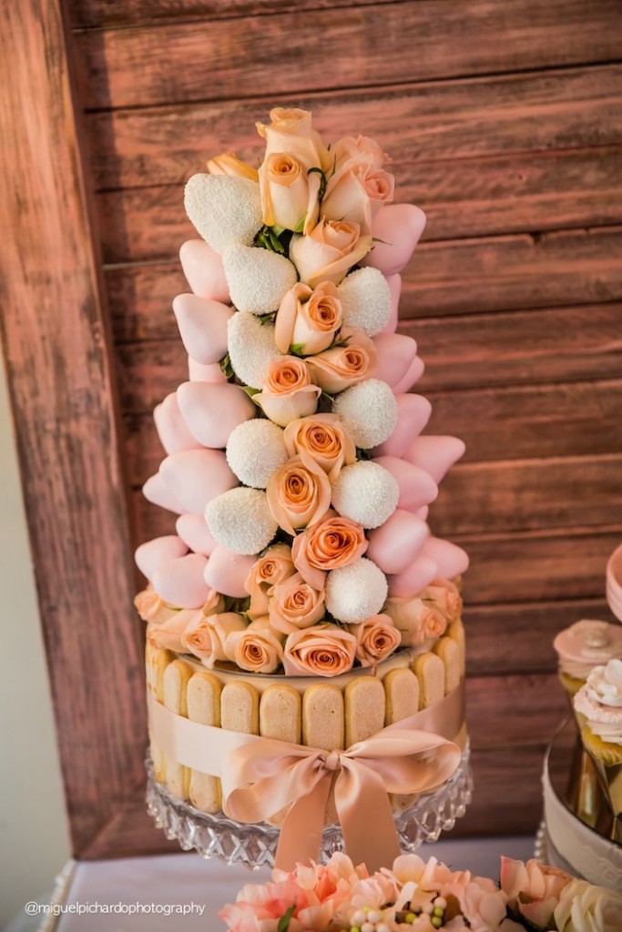 Kara's Party Ideas Pink + Gold 1st Birthday Party | Kara's Party Ideas