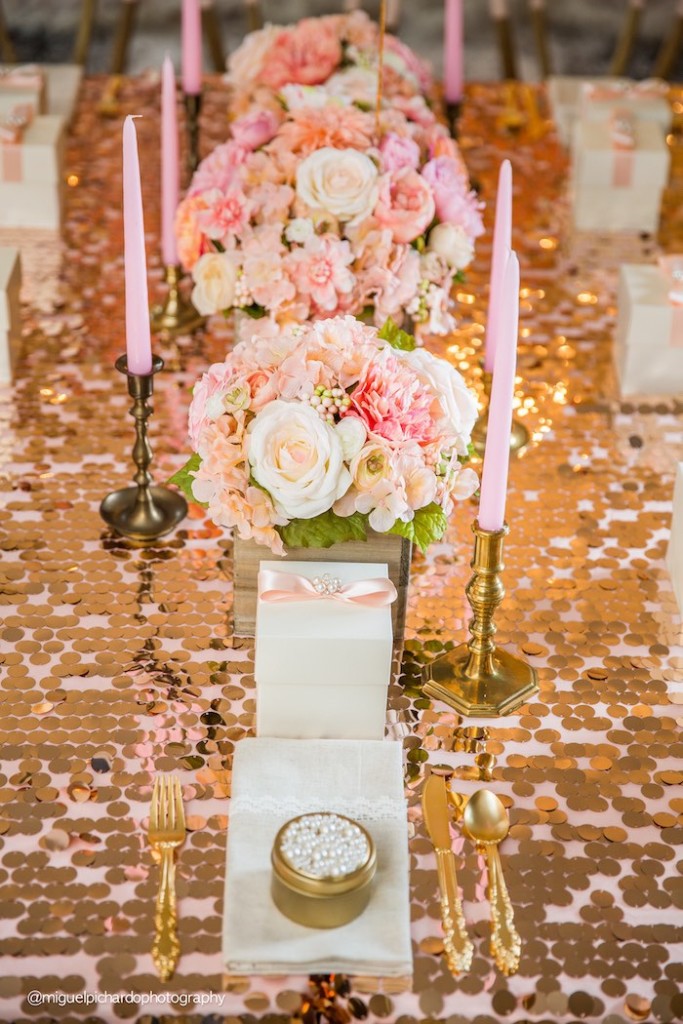 Kara's Party Ideas Pink + Gold 1st Birthday Party | Kara's Party Ideas