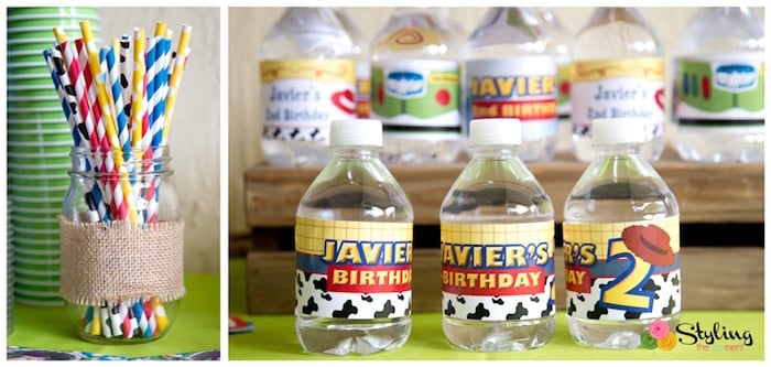 Drinks from a Toy Story Themed Birthday Party via Kara's Party Ideas | The Place for All Things Party! KarasPartyIdeas.com (7)