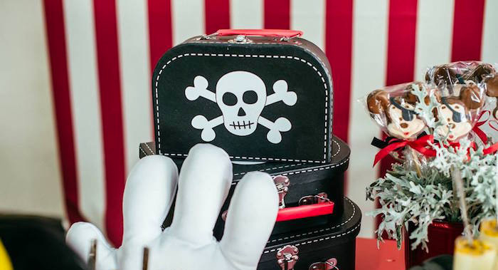 Decor + Details from a Mickey Mouse Pirate Themed Birthday Party via Kara's Party Ideas - KarasPartyIdeas.com (1)