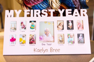 Kara's Party Ideas Pink & Gold Cancer-Free 1st Birthday Party | Kara's ...