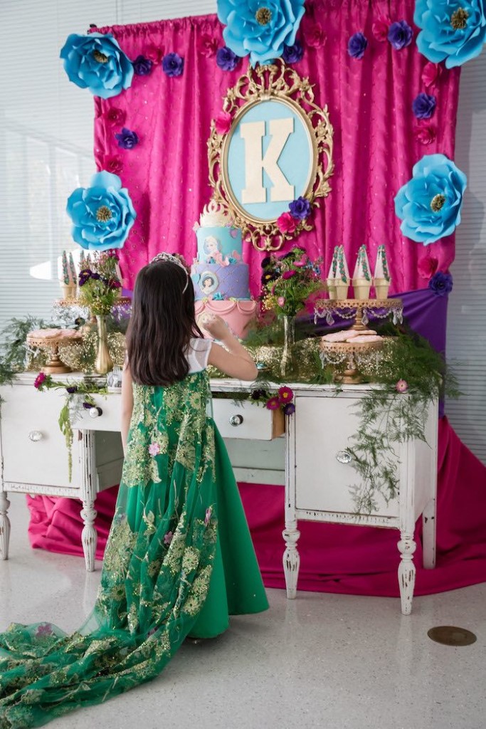 Kara's Party Ideas Princess Royal Ball Birthday Party | Kara's Party Ideas
