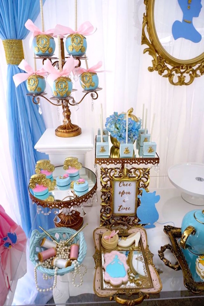 Kara's Party Ideas Fairy Godmother Cinderella Birthday | Kara's Party Ideas