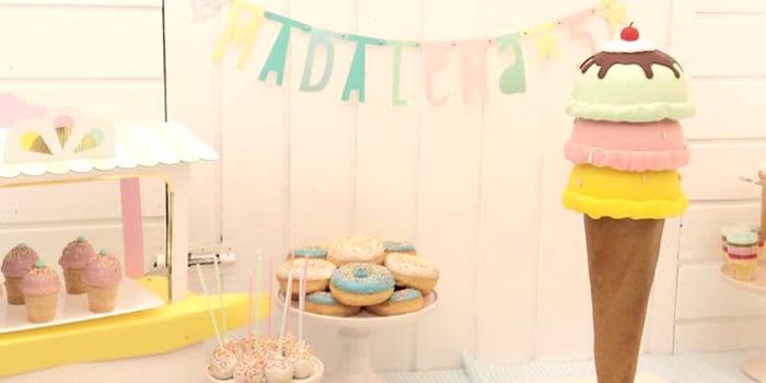 Pastel Ice Cream Party via Kara's Party Ideas | KarasPartyIdeas.com (1)
