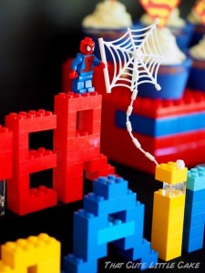 Kara's Party Ideas Lego Superhero Birthday Party | Kara's Party Ideas