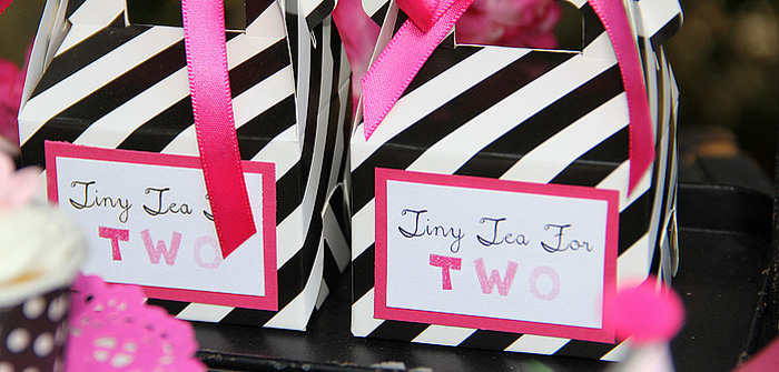 Favor Boxes from a Tiny Tea Party for Two via Kara's Party Ideas | KarasPartyIdeas.com (1)