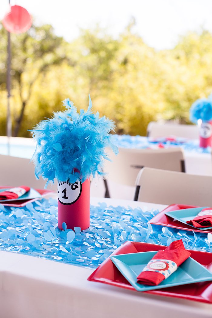 Basifoto Red And Blue Stripes Backdrop Party Supplies Birthday...