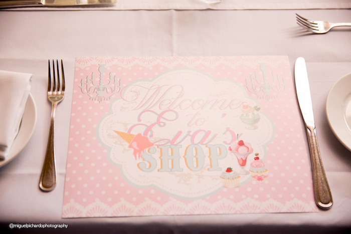Placemat + stationery from an Ice Cream Shop Birthday Party via Kara's Party Ideas KarasPartyIdeas.com (33)