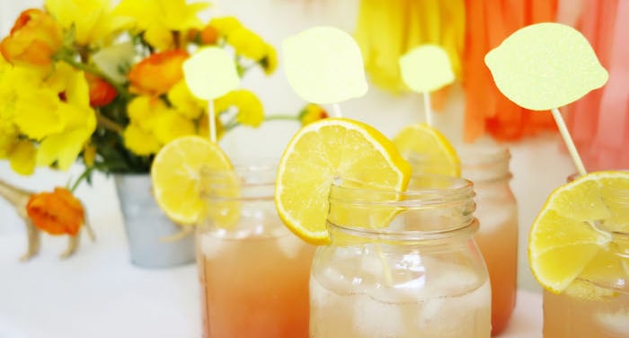 Summer Lemonade Party via Kara's Party Ideas | KarasPartyIdeas.com (1)