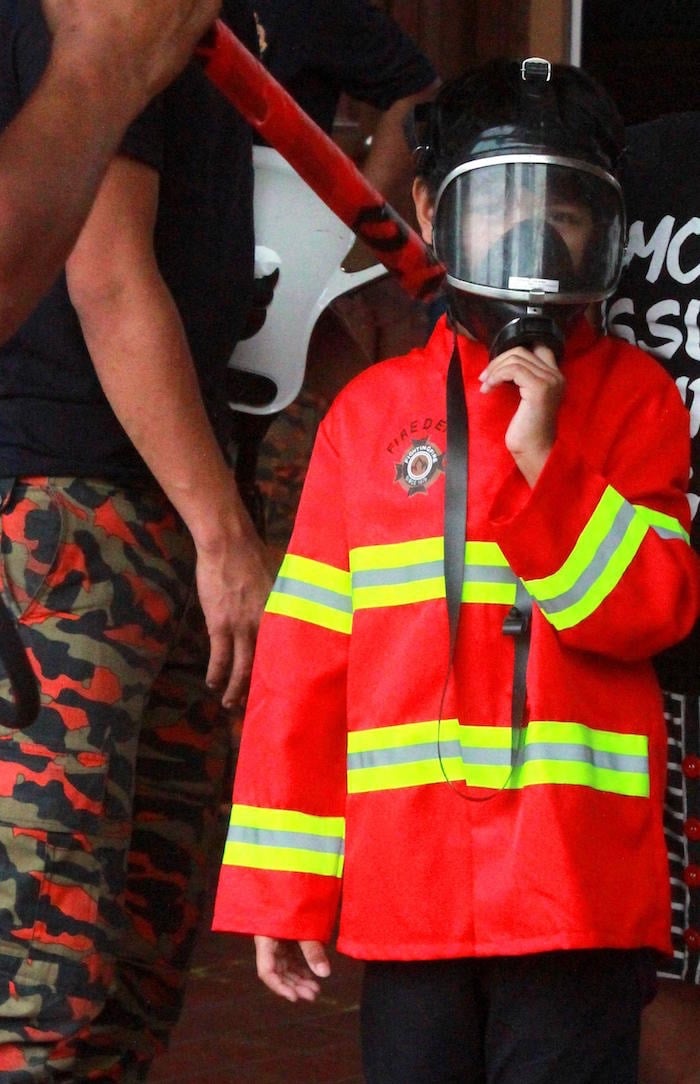 Little Fireman from a Firefighter Birthday Party via Kara's Party Ideas | KarasPartyIdeas.com (13)