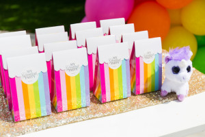 Kara's Party Ideas Gold Rainbow Unicorn Birthday Party | Kara's Party Ideas