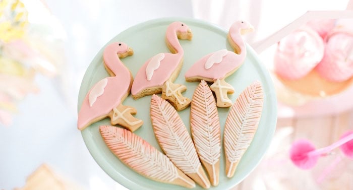 Tropical Flamingo Party on Kara's Party Ideas | KarasPartyIdeas.com