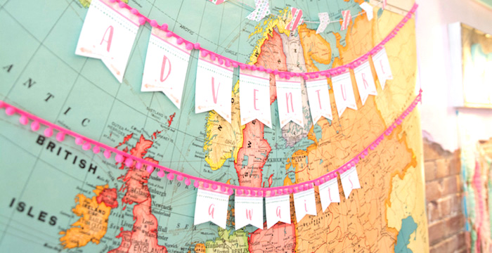 Adventure Awaits Back to School Party on Kara's Party Ideas | KarasPartyIdeas.com (1)