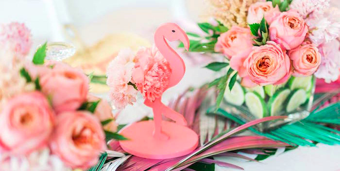 Tropical Flamingo Paradise Party on Kara's Party Ideas | KarasPartyIdeas.com (1)