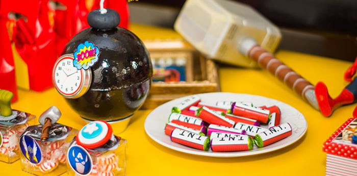 Avengers Superhero Birthday Party on Kara's Party Ideas | KarasPartyIdeas.com (3)