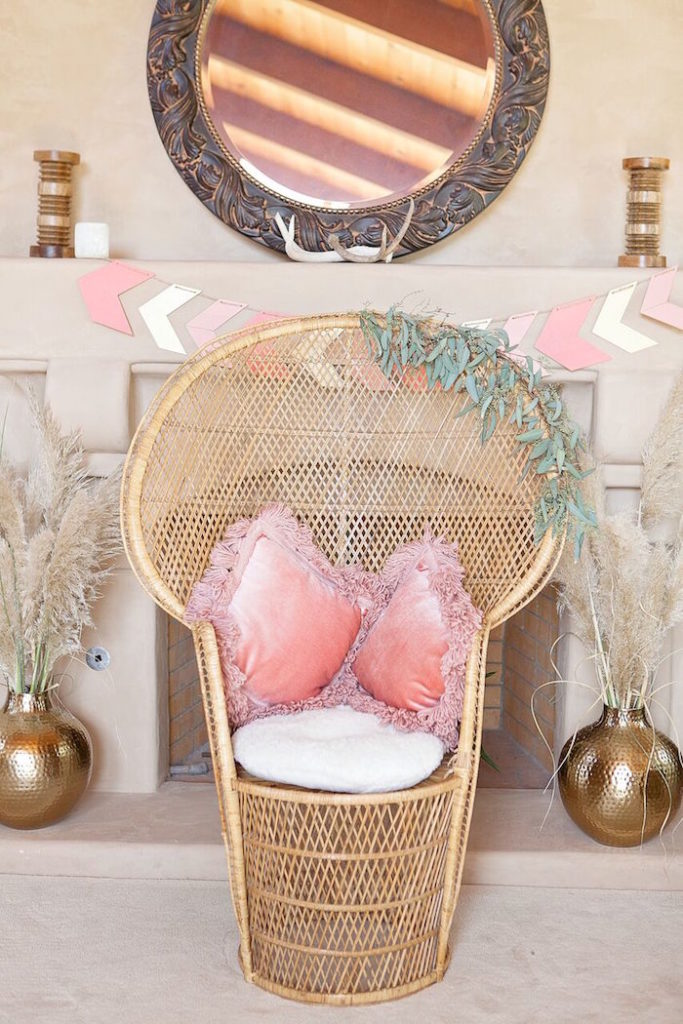Kara's Party Ideas Rustic Boho Chic Baby Shower | Kara's Party Ideas