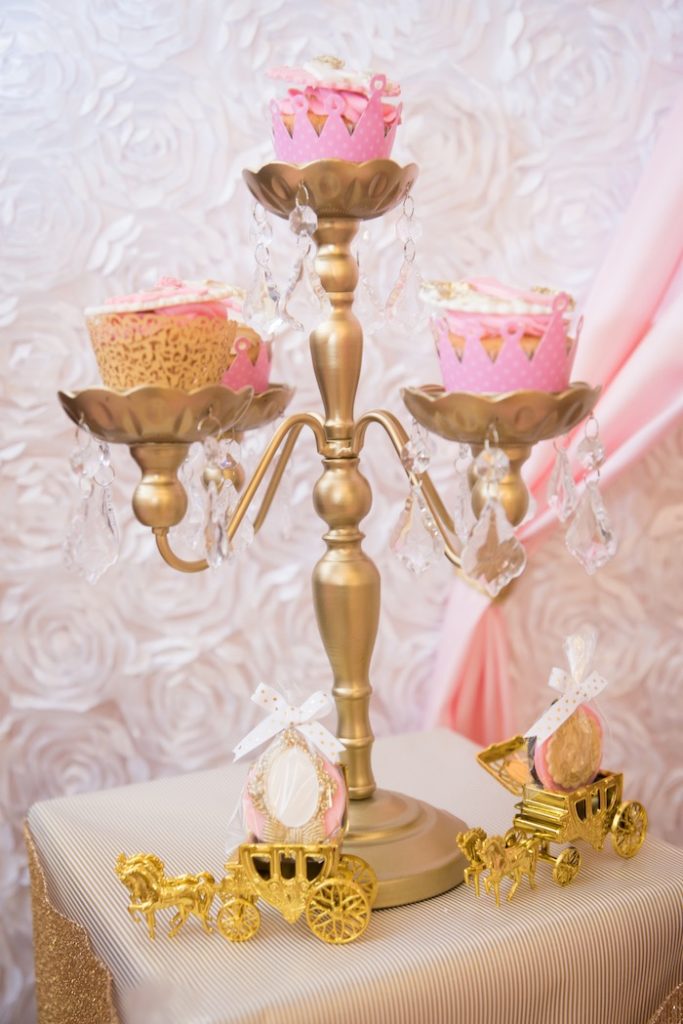 Kara's Party Ideas Gold & Pink Royal Princess Birthday Party | Kara's ...