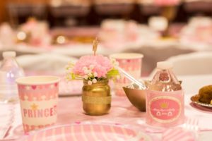 Kara's Party Ideas Gold & Pink Royal Princess Birthday Party | Kara's ...