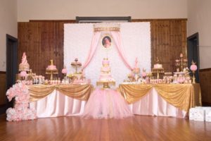 Kara's Party Ideas Gold & Pink Royal Princess Birthday Party | Kara's ...