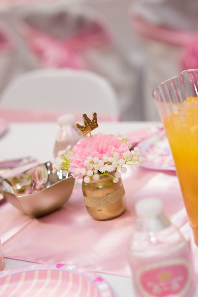 Kara's Party Ideas Gold & Pink Royal Princess Birthday Party | Kara's ...