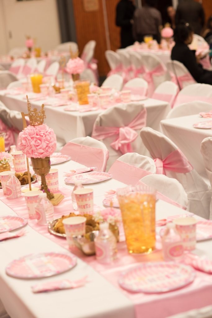 Kara's Party Ideas Gold & Pink Royal Princess Birthday Party | Kara's ...