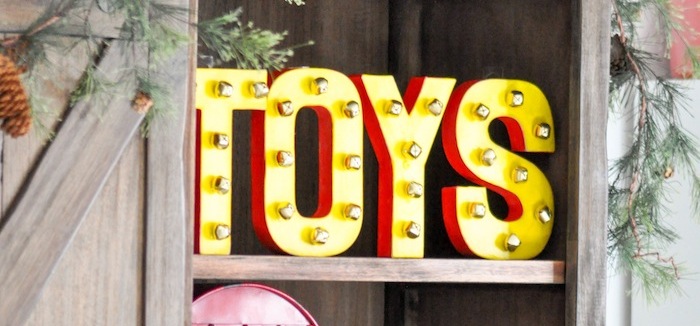 DIY Santa’s Workshop Bell 3D Toy Christmas Letters