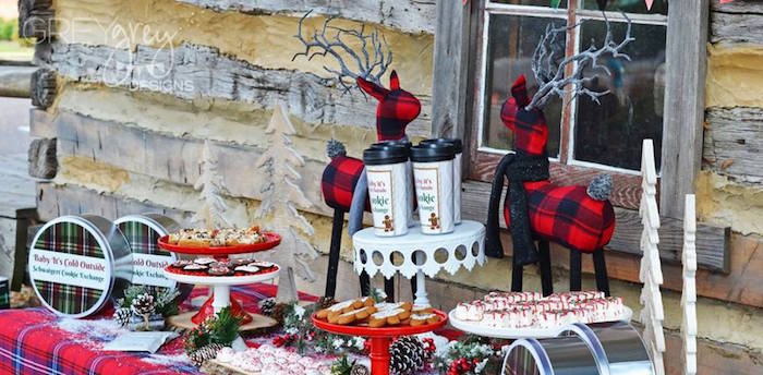 Sweater Weather Holiday Cookie Exchange Party on Kara's Party Ideas | KarasPartyIdeas.com (2)