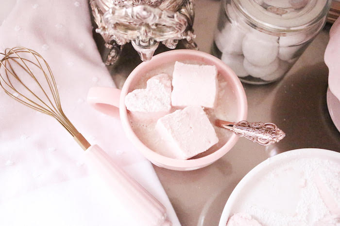 Hot cocoa cup from a Sweet and Elegant Valentine's Day Party on Kara's Party Ideas | KarasPartyIdeas.com (12)