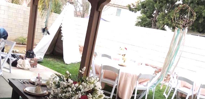 Boho Chic Birthday Party on Kara's Party Ideas | KarasPartyIdeas.com (1)