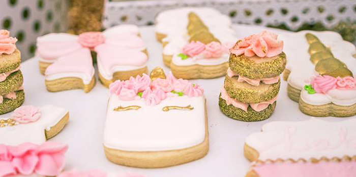 Burgundy & Blush Unicorn Baby Shower on Kara's Party Ideas | KarasPartyIdeas.com (1)