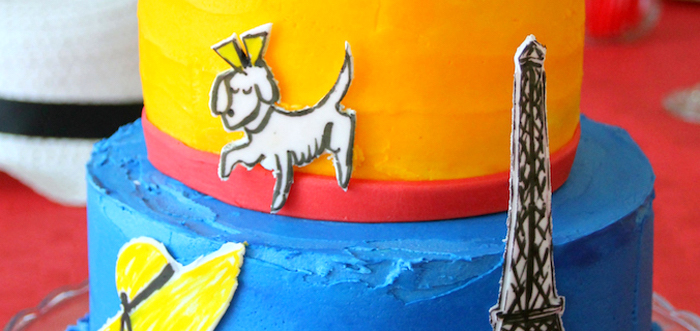 "Madeline in Paris" Birthday Party on Kara's Party Ideas | KarasPartyIdeas.com (2)