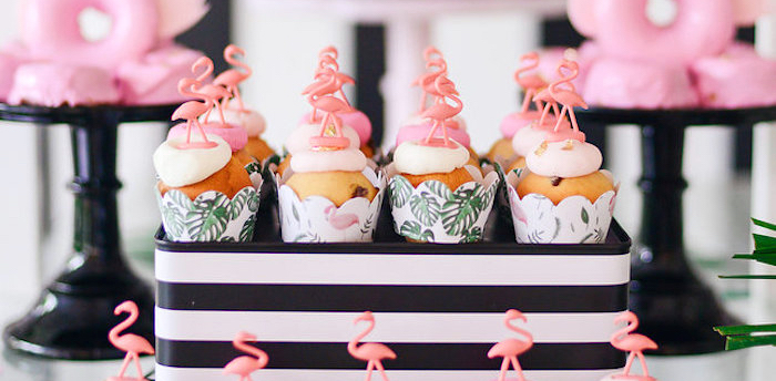 Modern Flamingo Birthday Party on Kara's Party Ideas | KarasPartyIdeas.com (2)