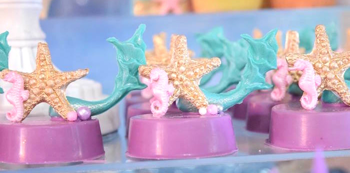 Pastel "Let's Be Mermaids" Birthday Party via Kara's Party Ideas | KarasPartyIdeas.com on Kara's Party Ideas | KarasPartyIdeas.com (5)