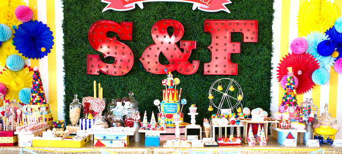 Showtime Circus Birthday Party on Kara's Party Ideas | KarasPartyIdeas.com (4)