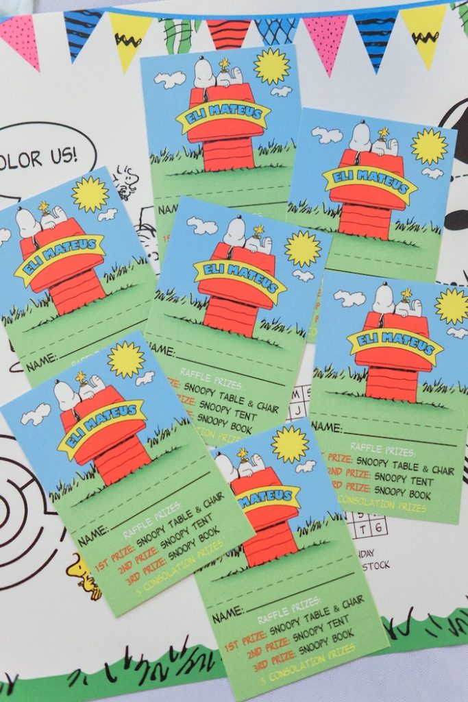 Kara's Party Ideas Peanuts + Snoopy Birthday Party | Kara's Party Ideas