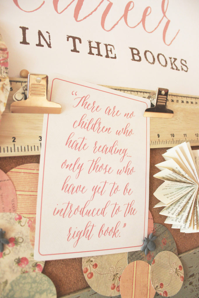 Kara's Party Ideas Librarian Book Themed Retirement Party | Kara's ...