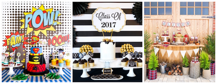 10 Most Popular Parties Round Up from Sunshine Parties on Kara's Party Ideas | KarasPartyIdeas.com