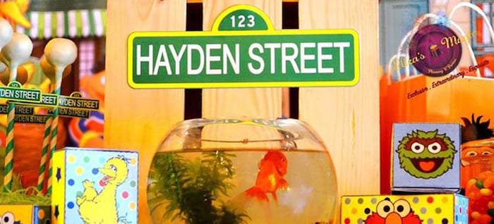Sesame Street Birthday Party on Kara's Party Ideas | KarasPartyIdeas.com (1)