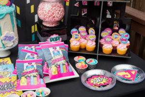 Kara's Party Ideas Girly Superhero Birthday Party | Kara's Party Ideas