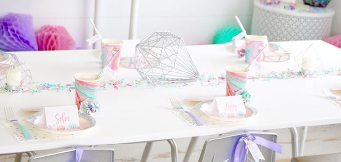 Shiny Pastel "She's a Gem" Birthday Party on Kara's Party Ideas | KarasPartyIdeas.com (2)