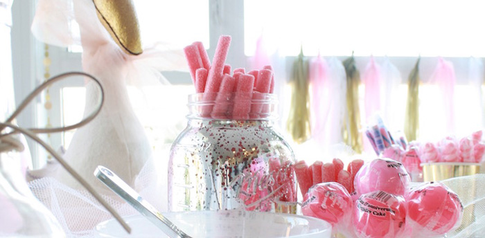 Swan Princess 1st Birthday Party on Kara's Party Ideas | KarasPartyIdeas.com (2)