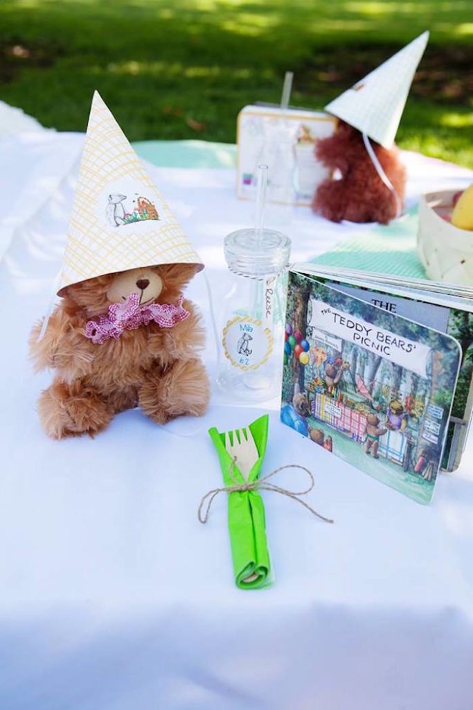 Kara's Party Ideas Sunny Teddy Bear Picnic Birthday Party | Kara's ...