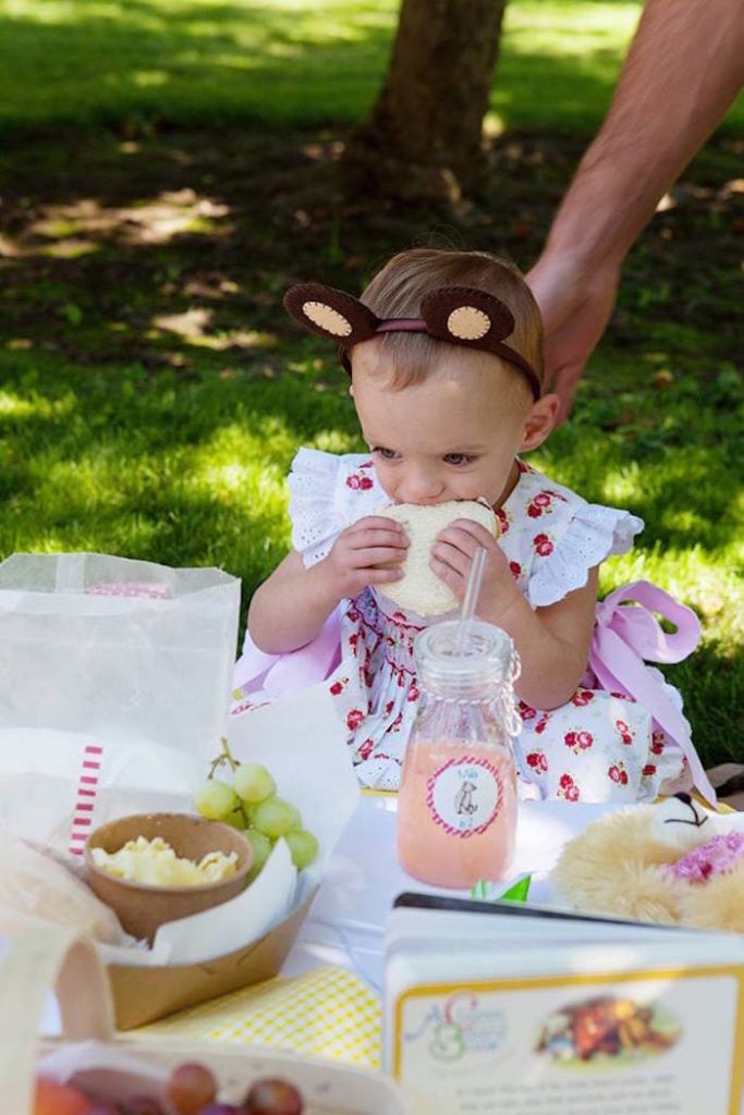 Kara's Party Ideas Sunny Teddy Bear Picnic Birthday Party | Kara's ...