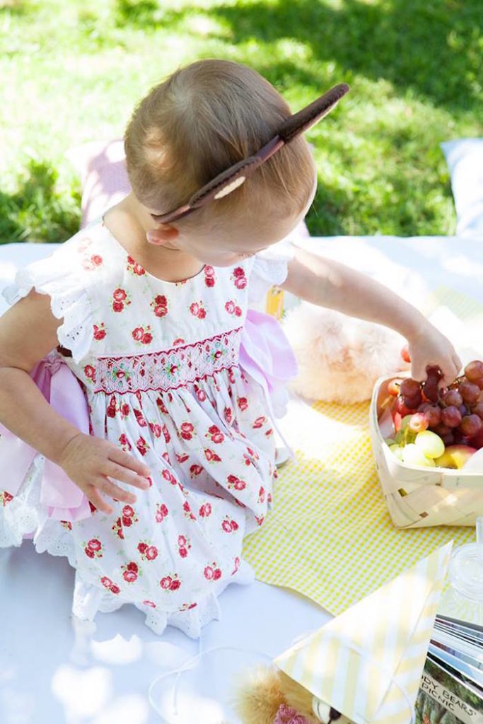 Kara's Party Ideas Sunny Teddy Bear Picnic Birthday Party | Kara's ...